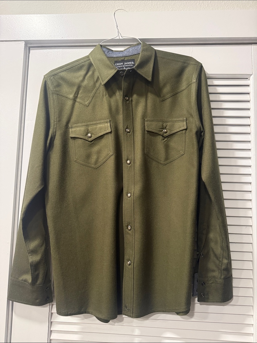 Cody James Wooly Mammoth Pearl Snap Men’s Western Shirt - Picture 2 of 6
